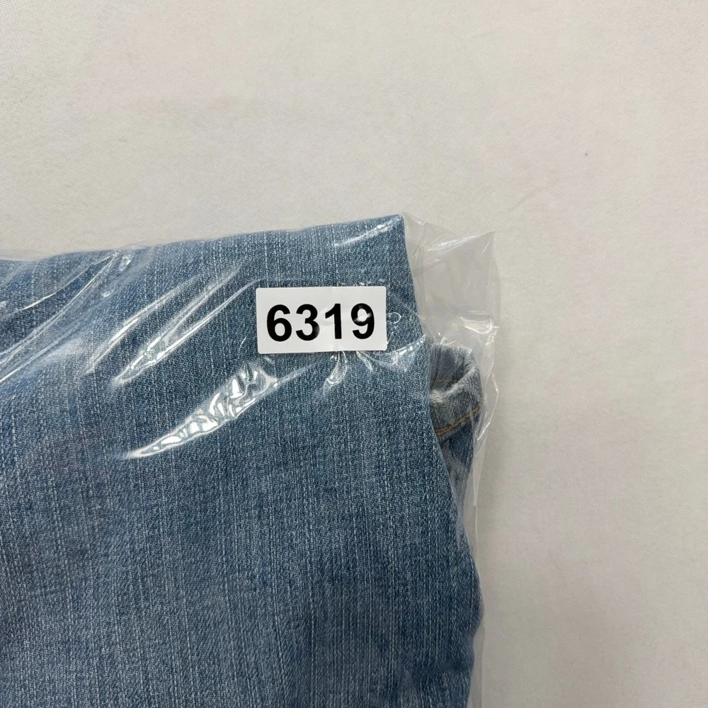 Levi's Jeans 527 Low Boot Cut Light Wash Denim Blue Mens W32 L34
